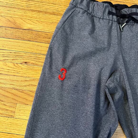 Lululemon Pants Womens 4 On The Fly Pant Heathered Stretch Joggers 27" Inseam - Picture 2 of 9